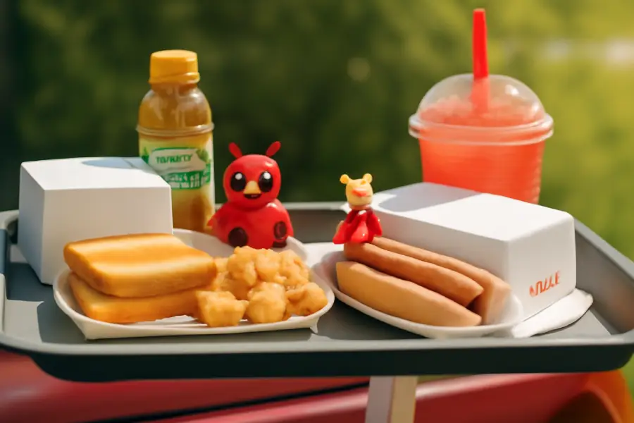 Sonic Kids menu