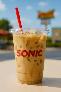 Sonic vanilla coffee