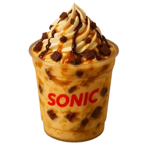 Sonic Caramel Brownie