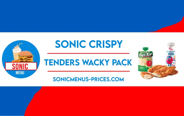 Sonic Crispy Tenders Wacky Pack Price