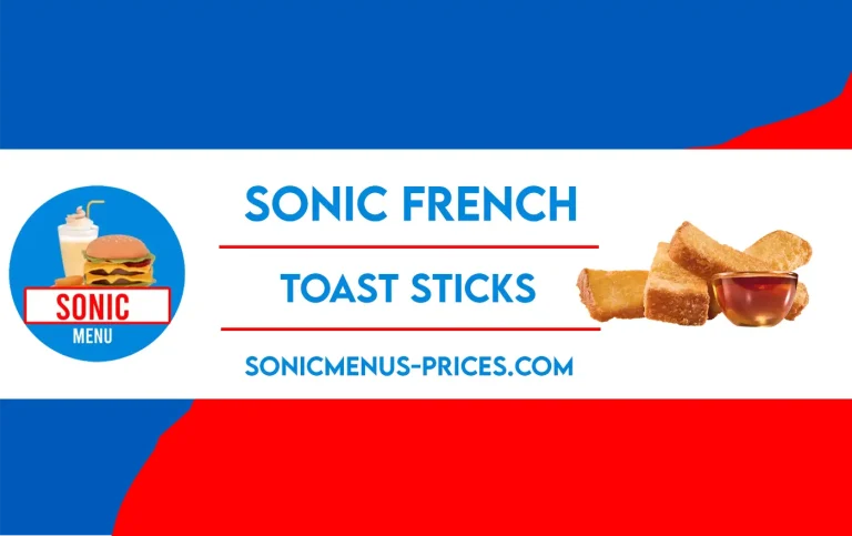 Sonic French Toast Sticks 2025