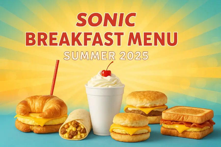 Sonic breakfast burritos