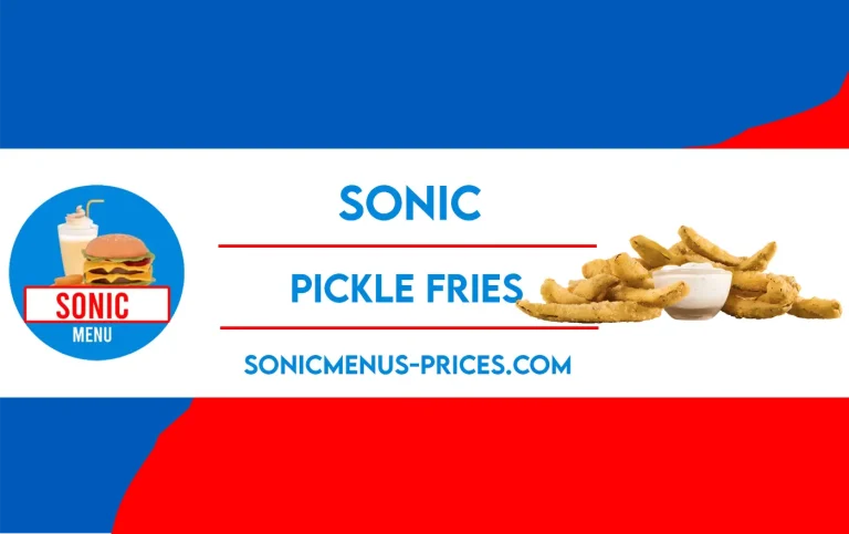 Sonic pickle Fries 2025