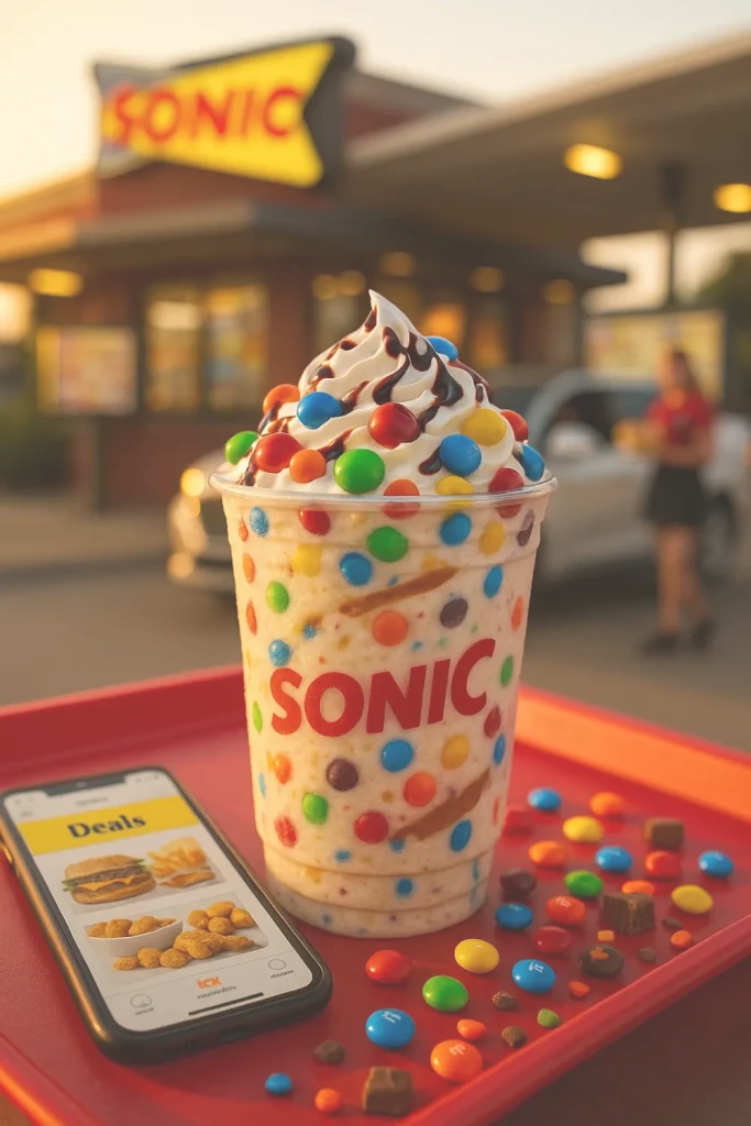 sonic blast menu