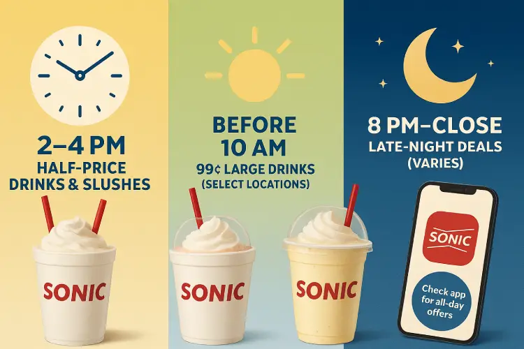 sonic happy hours time 2025